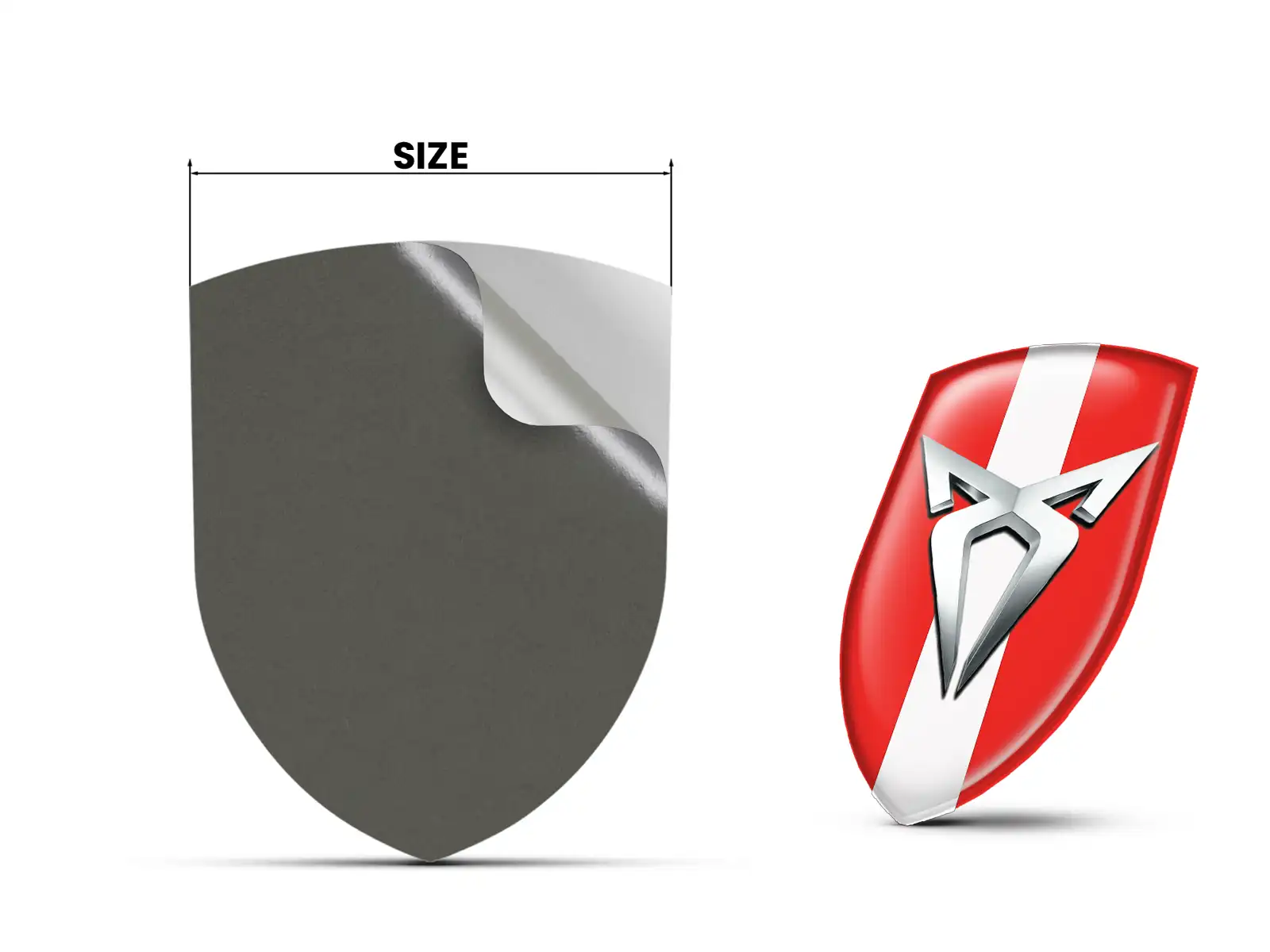 Seat Cupra Stoßsticker Stabil Minimal Pro Auto
